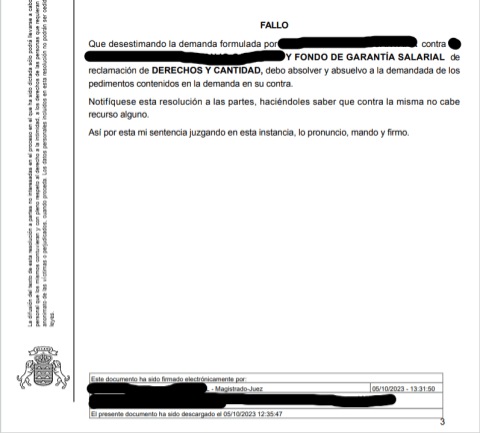 Caso de Éxito en Laboral - Liseca Abogados